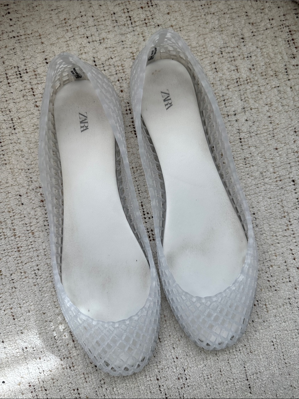 Zara Jelly Flats